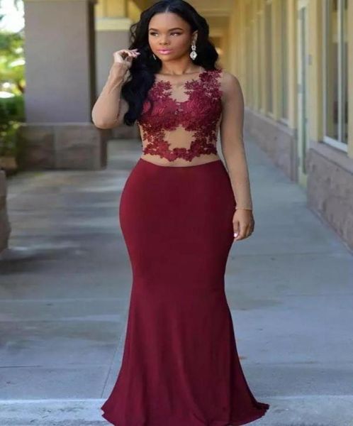 burgundy sheer lace applique chiffon evening dress arabic style long sleeve mermaid dress prom party celebrity gown5025992, Black;red
burgundy sheer lace applique chiffon evening dress arabic style long sleeve mermaid dress prom party celebrity gown5025992, Black;red