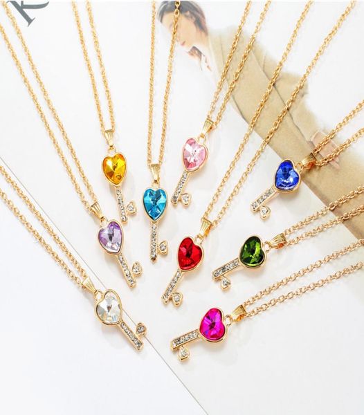 new fashion clavicle chokers happiness key heart shape pendant charm fit women bracelets necklaces jewelry gift crystal key pend4729383, Silver
new fashion clavicle chokers happiness key heart shape pendant charm fit women bracelets necklaces jewelry gift crystal key pend4729383, Silver