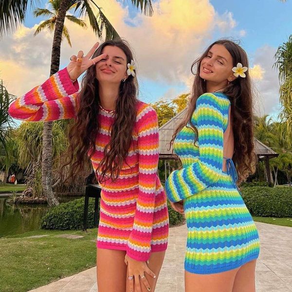 caihong apparels style summer lace up hollowed out candy colored long sleeved dress for women, Black;gray
caihong apparels style summer lace up hollowed out candy colored long sleeved dress for women, Black;gray