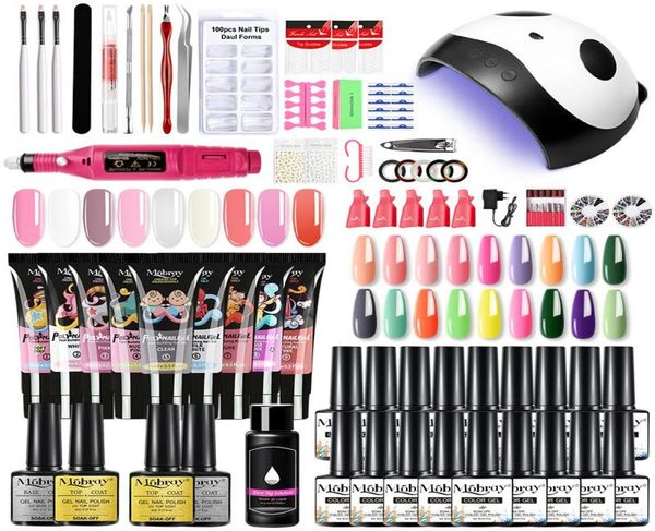 nail art kits mobray set manicure with led lamp polygels kit 20000rpm drill machine 186 colors poly extension gel9548002
nail art kits mobray set manicure with led lamp polygels kit 20000rpm drill machine 186 colors poly extension gel9548002