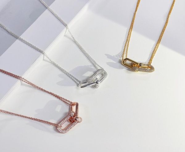 fashion luxury necklace earring set designer hardwear jewelry horseshoe for women party rose gold platinum diamonds jewellery wholesale with, Silver
fashion luxury necklace earring set designer hardwear jewelry horseshoe for women party rose gold platinum diamonds jewellery wholesale with, Silver