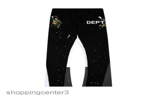 men's pants ies dept designer sweatpants sports 7216b painted flare sweat pant fashion brand splicing hand-painted printed high kukv 32, Black
men's pants ies dept designer sweatpants sports 7216b painted flare sweat pant fashion brand splicing hand-painted printed high kukv 32, Black