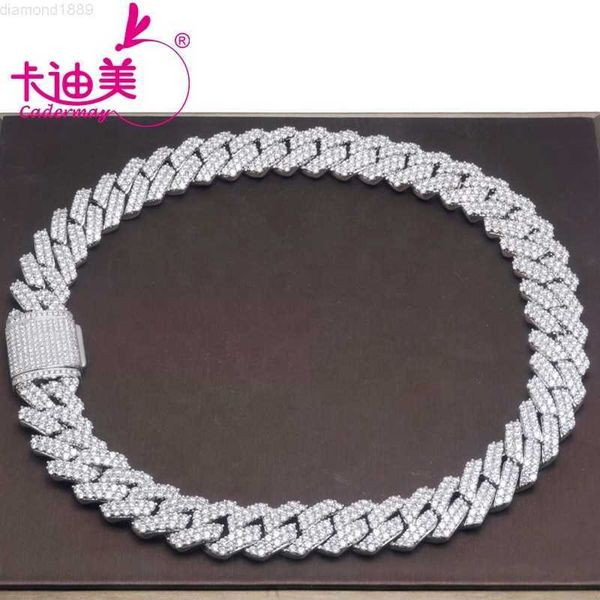 silver925 14mm moissanite cuban chain necklace hiphop 2 rows white moissanite iced out cuban link chain men gifts, Silver
silver925 14mm moissanite cuban chain necklace hiphop 2 rows white moissanite iced out cuban link chain men gifts, Silver