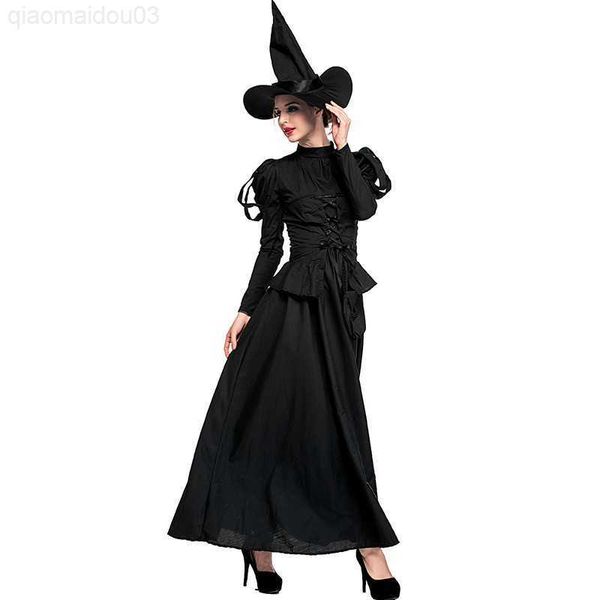 theme costume halloween carnival party cosplay comes for women black long sleeve medieval style dress stage performance clothing vintage l23, Black;red
theme costume halloween carnival party cosplay comes for women black long sleeve medieval style dress stage performance clothing vintage l23, Black;red