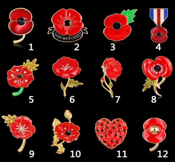 brooch for women 12pcslot whole red crystal rhinestone poppy brooches pins uk remembrance day christmas brooches1488800, Gray
brooch for women 12pcslot whole red crystal rhinestone poppy brooches pins uk remembrance day christmas brooches1488800, Gray