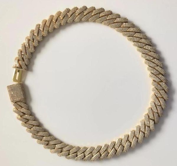 19mm full iced out heavy cuban chains necklace prong setting necklace fashion hip hop jewelry mens cubanlink chain8039815, Silver 
19mm full iced out heavy cuban chains necklace prong setting necklace fashion hip hop jewelry mens cubanlink chain8039815, Silver