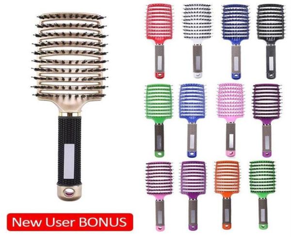 hair scalp massage comb hairbrush bristle nylon women wet curly de hair brush for salon hairdressing styling tools282c3298848, Silver
hair scalp massage comb hairbrush bristle nylon women wet curly de hair brush for salon hairdressing styling tools282c3298848, Silver