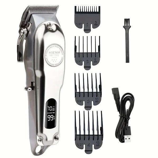 professional hair clippers for men, hair cutting kit & zero gap t-blade trimmer combo, cordless barber clipper set with led display
professional hair clippers for men, hair cutting kit & zero gap t-blade trimmer combo, cordless barber clipper set with led display
