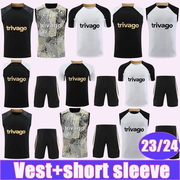 2023 2024 pulisic kante training wear short sleeve kit mens soccer jerseys joao felix mount chilwell ziyech koulibaly havertz football shirt, Black
2023 2024 pulisic kante training wear short sleeve kit mens soccer jerseys joao felix mount chilwell ziyech koulibaly havertz football shirt, Black