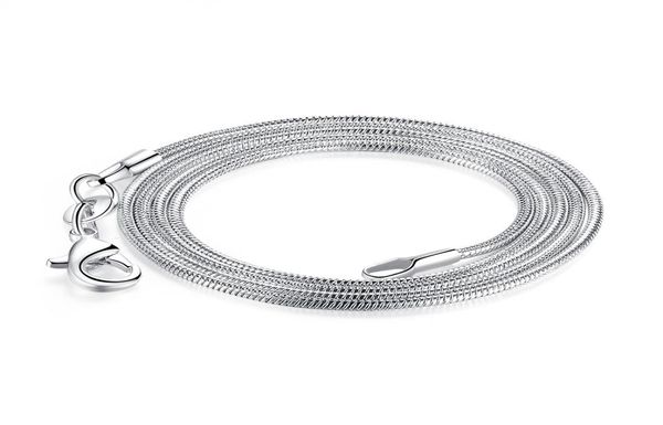 925 sterling silver chain necklaces for women pendant necklace jewelry accesories making lobster clasp size 1.2mm lenght 10" - 30"
925 sterling silver chain necklaces for women pendant necklace jewelry accesories making lobster clasp size 1.2mm lenght 10" - 30"