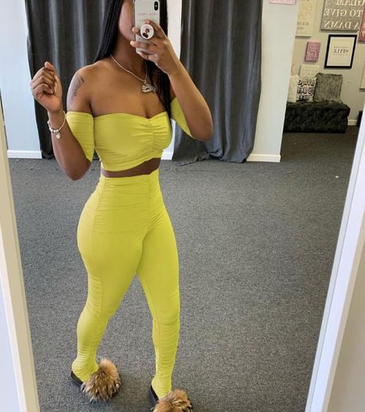 2 piece dress set off shoulder tube and stacked skinny pants matching tracksuit leggings pant suits7635033, White
2 piece dress set off shoulder tube and stacked skinny pants matching tracksuit leggings pant suits7635033, White
