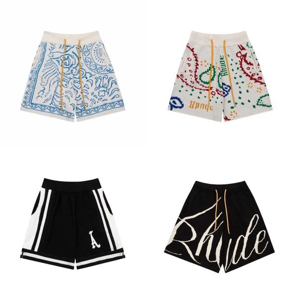 2023 new rhude knitted cashew flower jacquard letter loose fashion casual shorts for men and women, White;black
2023 new rhude knitted cashew flower jacquard letter loose fashion casual shorts for men and women, White;black
