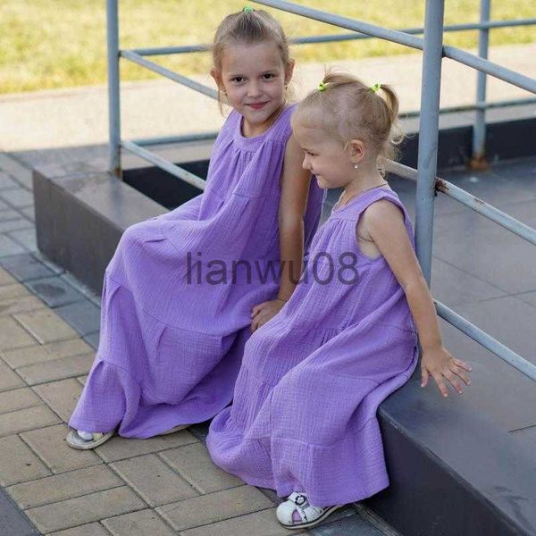 girl's dresses 2022 summer korea japan childrens purple cotton muslin girls sleeveless dress ruffle casual loose beach dresses 212y x08, Red;yellow
girl's dresses 2022 summer korea japan childrens purple cotton muslin girls sleeveless dress ruffle casual loose beach dresses 212y x08, Red;yellow
