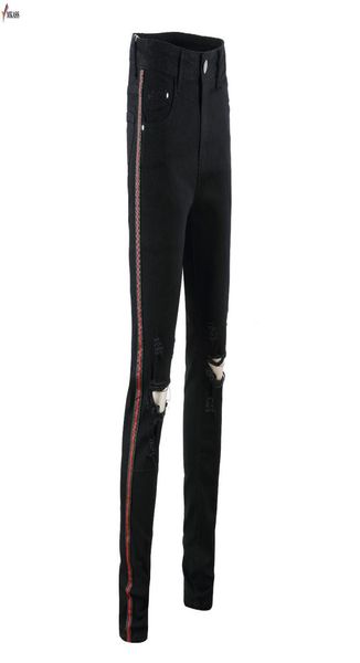 new knee hole slim distressed jeans men ripped tore up streetwear hiphop trousers clothes for men slim stripe pencil pants7769792, Blue
new knee hole slim distressed jeans men ripped tore up streetwear hiphop trousers clothes for men slim stripe pencil pants7769792, Blue