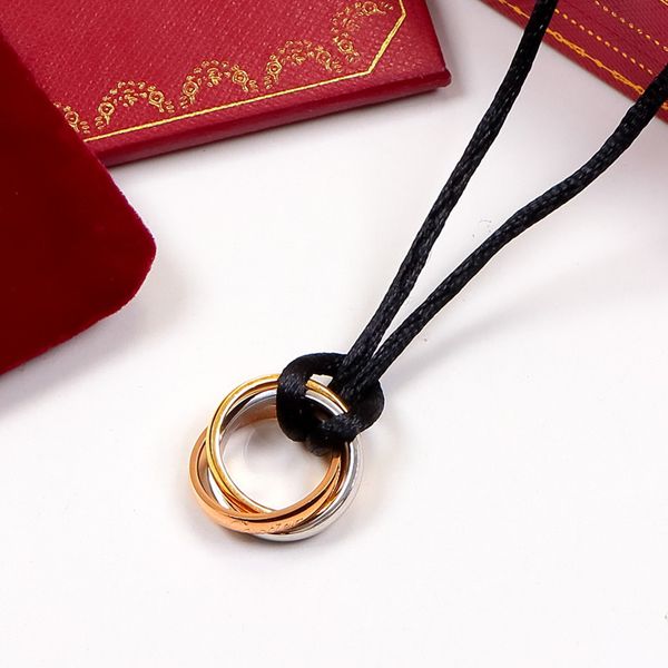 luxury screwdriver necklace three-ring tricolor pendant necklace 18k gold and silver plaid with diamonds fashion women's necklace party, Golden;silver
luxury screwdriver necklace three-ring tricolor pendant necklace 18k gold and silver plaid with diamonds fashion women's necklace party, Golden;silver
