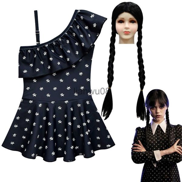 girl's dresses kids cosplay costume wednesday addams family addams girls swimsuit lapel onepiece swimsuit summer children bikini clothe, Red;yellow
girl's dresses kids cosplay costume wednesday addams family addams girls swimsuit lapel onepiece swimsuit summer children bikini clothe, Red;yellow