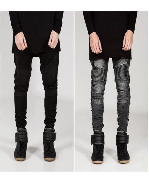 men039s pants trendy brand motorcycle stacked jeans men women wrinkled slim fit denim elastic pleated skinny jean trousers 20219250362, Black
men039s pants trendy brand motorcycle stacked jeans men women wrinkled slim fit denim elastic pleated skinny jean trousers 20219250362, Black
