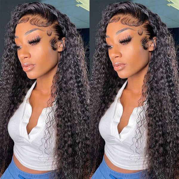 glueless deep wave 5x5 lace closure wig 30 40 inch brazilian human hair curly 4x4 lace front wig for women, Black;brown
glueless deep wave 5x5 lace closure wig 30 40 inch brazilian human hair curly 4x4 lace front wig for women, Black;brown