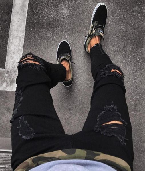 men039s jeans fashion mens cool designer black ripped skinny destroyed frayed slim fit denim pant zipper hop pants holes for me7522727, Blue
men039s jeans fashion mens cool designer black ripped skinny destroyed frayed slim fit denim pant zipper hop pants holes for me7522727, Blue