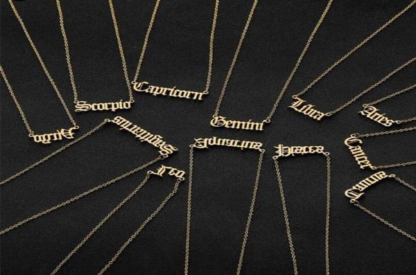personalized letter zodiac necklace constellation necklaces custom stainless steel old english necklace birthday jewelry gifts8588354, Silver
personalized letter zodiac necklace constellation necklaces custom stainless steel old english necklace birthday jewelry gifts8588354, Silver