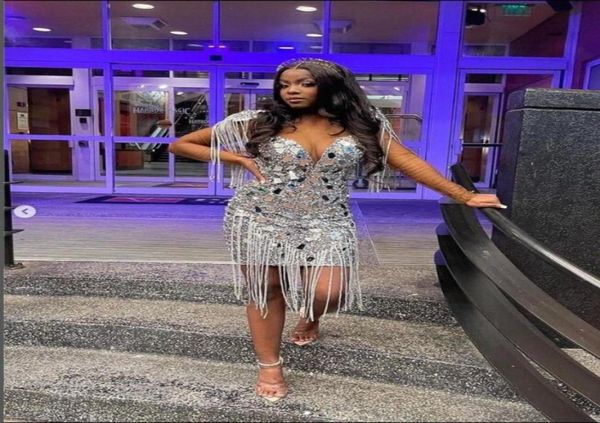 luxury diamond silver evening dress 2023 sparkly crystal short prom dress for black girl long sleeve tassel cocktail graduation fo2657371, Black;red
luxury diamond silver evening dress 2023 sparkly crystal short prom dress for black girl long sleeve tassel cocktail graduation fo2657371, Black;red