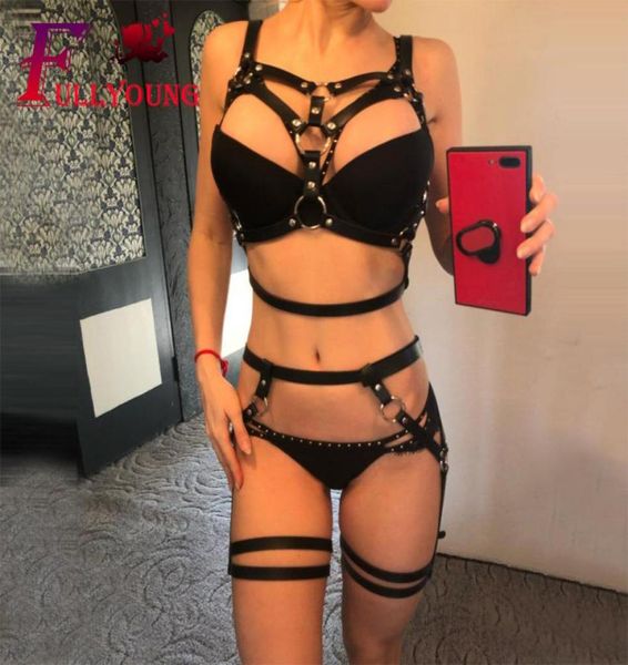 fullyoung pastel goth leather harness harness underwear set of 2 parts of a belt with elastic bands women waist to foot bandage2274164, Black;white
fullyoung pastel goth leather harness harness underwear set of 2 parts of a belt with elastic bands women waist to foot bandage2274164, Black;white