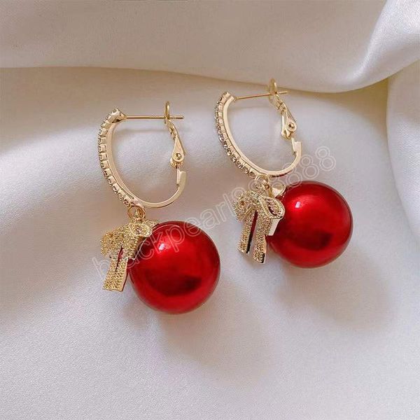elegant bow pearls dangle earrings luxurious shiny zircon crystal bowknot earrings hoop fashion wedding party jewelry gifts, Silver
elegant bow pearls dangle earrings luxurious shiny zircon crystal bowknot earrings hoop fashion wedding party jewelry gifts, Silver