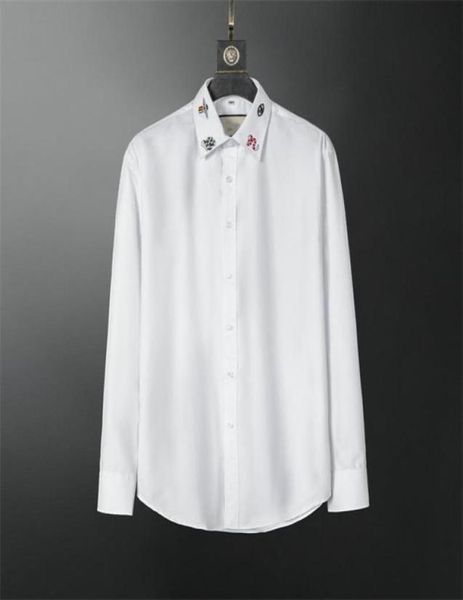 2021 luxury designer men039s shirts fashion casual business social and cocktail shirt brand spring autumn slimming the most fas2382192, White;black
2021 luxury designer men039s shirts fashion casual business social and cocktail shirt brand spring autumn slimming the most fas2382192, White;black