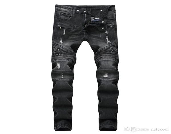 new men distressed ripped jeans designer straight motorcycle biker jeans causal denim pants streetwear style mens jeans cool men h3906106, Blue
new men distressed ripped jeans designer straight motorcycle biker jeans causal denim pants streetwear style mens jeans cool men h3906106, Blue