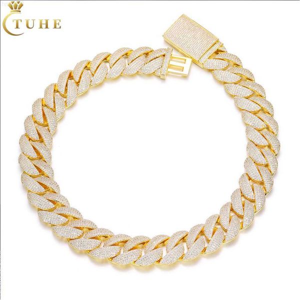 5 row aaaaa cz diamond 22mm iced out cuban link chain wholesale 18k gold plated brass hip hop jewelry heavy cuban necklace men, Silver
5 row aaaaa cz diamond 22mm iced out cuban link chain wholesale 18k gold plated brass hip hop jewelry heavy cuban necklace men, Silver