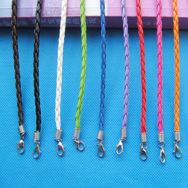 faux braid leather bracelet cord18inch extender chain 180mmx3mm10 colors diy accessory jewelry making5635574, Golden;silver
faux braid leather bracelet cord18inch extender chain 180mmx3mm10 colors diy accessory jewelry making5635574, Golden;silver