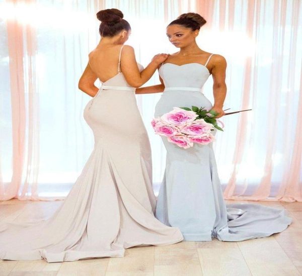 2019 spagehtti straps satin mermaid long bridesmaid dresses ruched floor length wedding guest maid of honor dresses bc03562728338, White;pink
2019 spagehtti straps satin mermaid long bridesmaid dresses ruched floor length wedding guest maid of honor dresses bc03562728338, White;pink