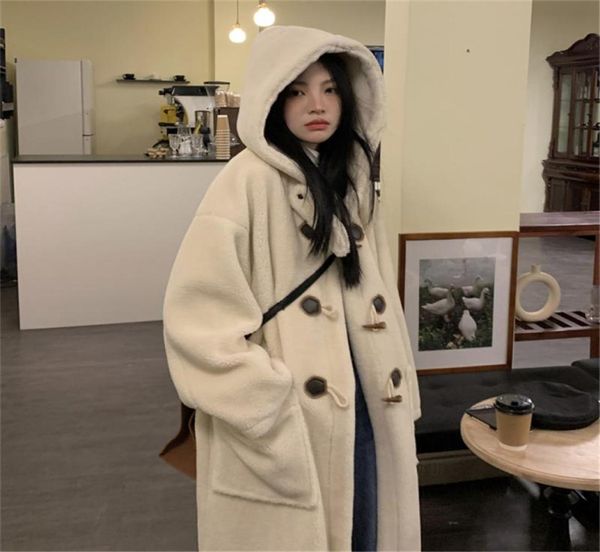 women039s wool blends coat female jacket loose thick cardigan woman winter casual preppy college style7253543, Black
women039s wool blends coat female jacket loose thick cardigan woman winter casual preppy college style7253543, Black