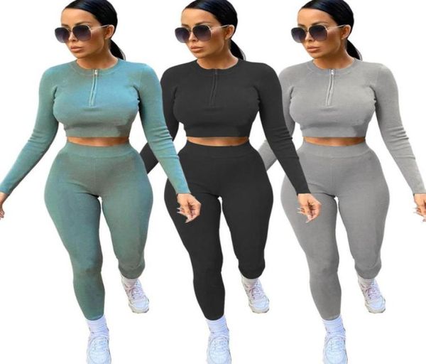 yoga suit sports set gym clothing fitness women long sleeve zipper ribbed crop high waist legging workout tracksuits female2029003044, Gray
yoga suit sports set gym clothing fitness women long sleeve zipper ribbed crop high waist legging workout tracksuits female2029003044, Gray