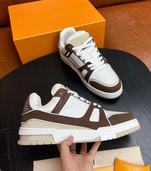 luxury 2023 s/s vintage men sneakers shoes calfskin leather rubber sole abloh lace-up trainers virgil party wedding dress skateboard walking, Black
luxury 2023 s/s vintage men sneakers shoes calfskin leather rubber sole abloh lace-up trainers virgil party wedding dress skateboard walking, Black