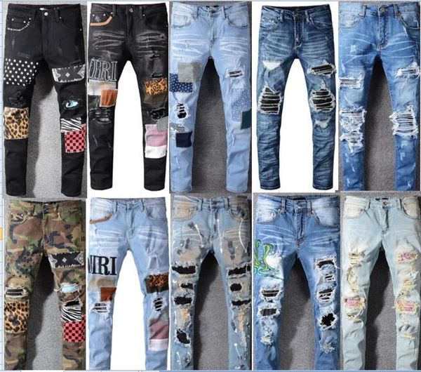mens jeans distressed elasticity jeans embroidery slim ripped hole stripe famous denim men pants big size 28401117459, Blue
mens jeans distressed elasticity jeans embroidery slim ripped hole stripe famous denim men pants big size 28401117459, Blue