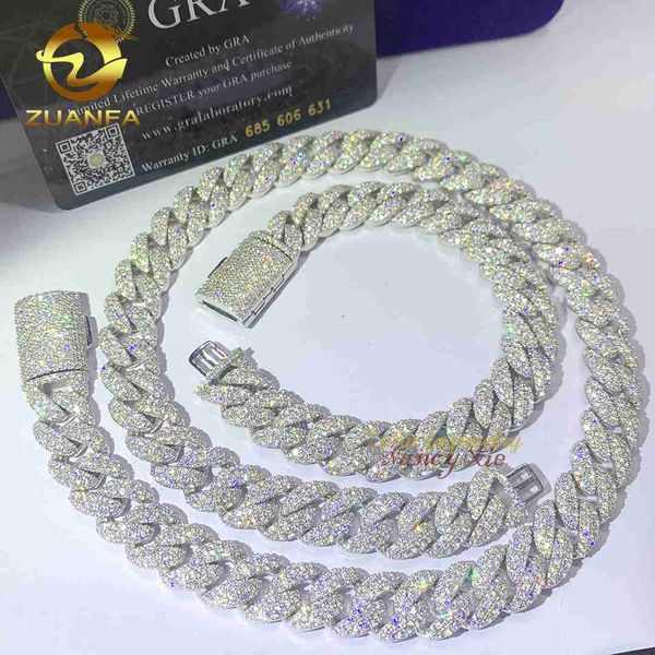925 sterling silver jewelry cuban link chain hip hop jewelry 12mm moissanite cuban chain necklace
925 sterling silver jewelry cuban link chain hip hop jewelry 12mm moissanite cuban chain necklace