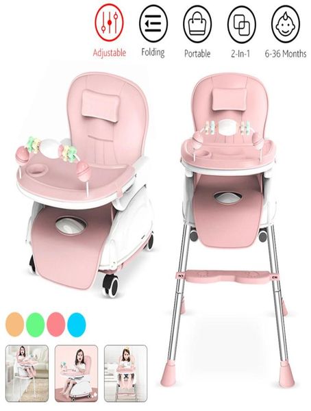 2in1 adjustable tray foldable portable kids baby high chair portable multifunctional eating chair with seat wheels 636 months l1948037
2in1 adjustable tray foldable portable kids baby high chair portable multifunctional eating chair with seat wheels 636 months l1948037
