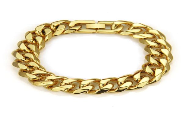 stainless steel hip hop gold silver plated charm bracelets link chains mens punk bangle party jewelry8982770, Golden;silver
stainless steel hip hop gold silver plated charm bracelets link chains mens punk bangle party jewelry8982770, Golden;silver