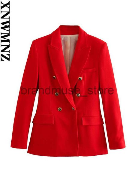 women's jackets xnwmnz 2023 women fashion double-breasted blazer woman lapel long-sleeve pocket gold button coat female chic suit j2308, Black;brown
women's jackets xnwmnz 2023 women fashion double-breasted blazer woman lapel long-sleeve pocket gold button coat female chic suit j2308, Black;brown