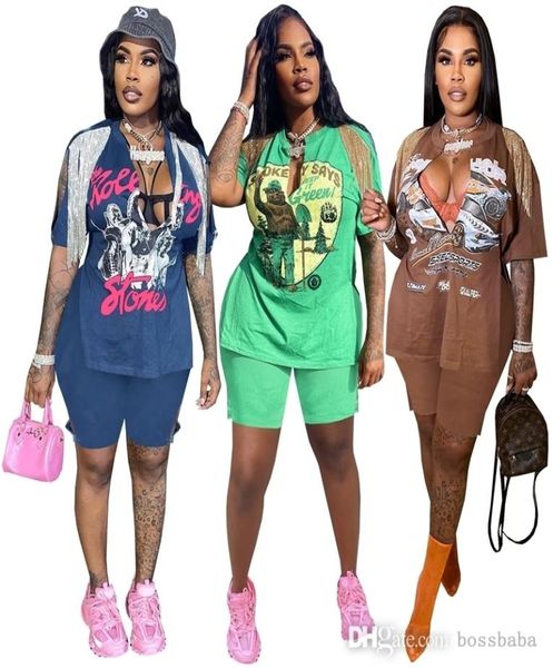 summer tracksuits women fashion print hip hop street split tassel short sleeve tshirt shorts set plus size women clothing2517091, Gray
summer tracksuits women fashion print hip hop street split tassel short sleeve tshirt shorts set plus size women clothing2517091, Gray