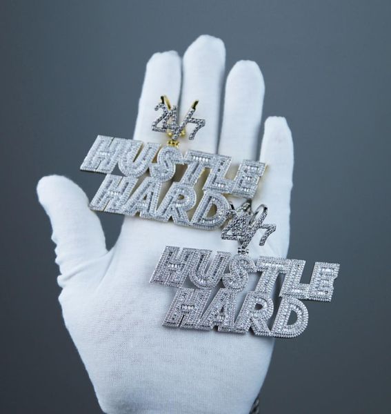 new iced out 5a cubic zirconia cz hustle hard letter pendent necklace with rope chain men fashion hiphop rock jewelry2849123, Silver
new iced out 5a cubic zirconia cz hustle hard letter pendent necklace with rope chain men fashion hiphop rock jewelry2849123, Silver