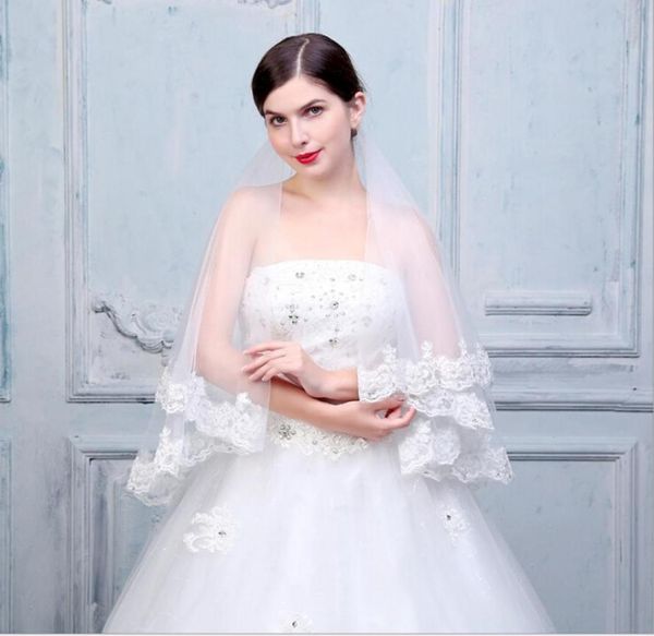 real po selling short wedding veil 2017 wedding accessories lace bridal veils mariage gv065108051, Black
real po selling short wedding veil 2017 wedding accessories lace bridal veils mariage gv065108051, Black