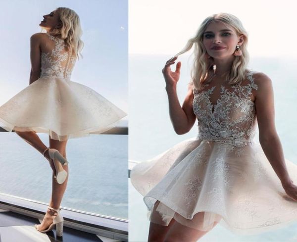 2020 short prom dresses jewel neck lace appliqued sleeveless mini cocktail party dress homecoming gowns plus size party dress7869185, Blue;pink
2020 short prom dresses jewel neck lace appliqued sleeveless mini cocktail party dress homecoming gowns plus size party dress7869185, Blue;pink