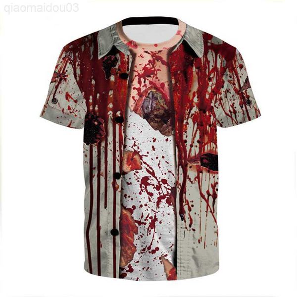 theme costume new halloween short sleeve bloody horror t-shirt printed round neck carnival party performance clothing cosplay comes l230804, Black;red
theme costume new halloween short sleeve bloody horror t-shirt printed round neck carnival party performance clothing cosplay comes l230804, Black;red