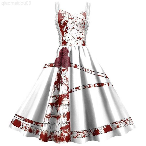 theme costume ladies blood rose print dress new halloween women horror beauty party print long slip dresses l230804, Black;red
theme costume ladies blood rose print dress new halloween women horror beauty party print long slip dresses l230804, Black;red