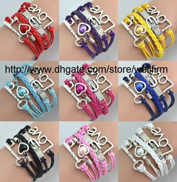 infinity bracelets antique charm love key infinity braided mix colors leather bracelets fashion wrist bands jewellery drop 9554502, Golden;silver
infinity bracelets antique charm love key infinity braided mix colors leather bracelets fashion wrist bands jewellery drop 9554502, Golden;silver