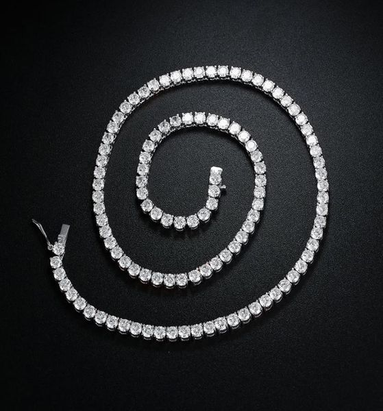 luckyshine brand new 24 18 inch tennis chain necklace 4mm round crystal cubic zirconia gems silver for men039s women jewelry ne1068332, Black
luckyshine brand new 24 18 inch tennis chain necklace 4mm round crystal cubic zirconia gems silver for men039s women jewelry ne1068332, Black