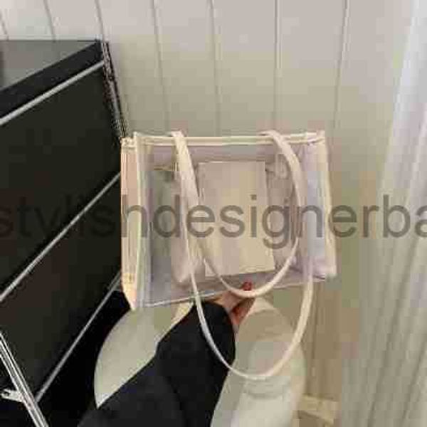 this year's popular new foreign style mother and son bag 2023 spring summer temperament casual transparent one tote bagstylishdesignerb
this year's popular new foreign style mother and son bag 2023 spring summer temperament casual transparent one tote bagstylishdesignerb