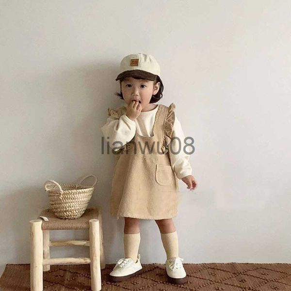 girl's dresses 2023 new autumn clothes baby sleeveless corduroy suspenders dresses fashion girl infant cotton ruffle pocket casual deni, Red;yellow
girl's dresses 2023 new autumn clothes baby sleeveless corduroy suspenders dresses fashion girl infant cotton ruffle pocket casual deni, Red;yellow